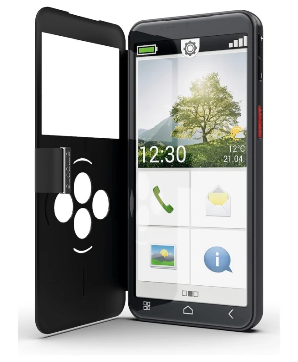 Emporia SMART.7lite Dual SIM (6/128GB) Μαύρο E7LT.v1.bk.01