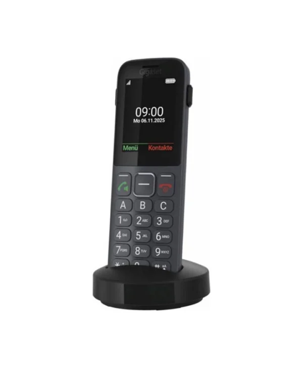 Gigaset Ip Τηλέφωνο Comfort 600 Sim Black S30853-h1236-r101 S30853-H1236-R101