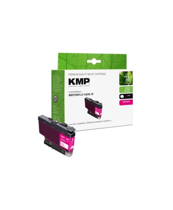 KMP Συμβατό Toner για Laser Εκτυπωτή Brother Brother Lc426xlm Ματζέντα 1550,4006