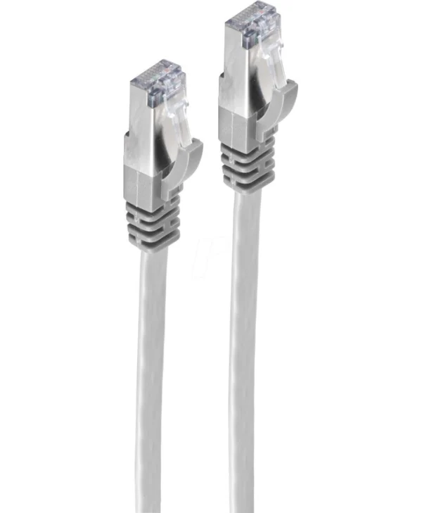 Shiverpeaks Flat U/UTP Cat.7 (10Gbps) Καλώδιο Δικτύου Ethernet 10m BS75520-SL