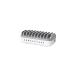 Manhattan Βάση Φόρτισης με 10 Θύρες USB-C 200W Power Delivery σε Λευκό χρώμα (102766)