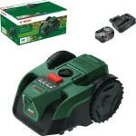 Bosch Ρομποτική Μηχανή Γκαζόν 4Ah / 18V 06008E1000