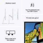 Apple Studio Display (2026) IPS Monitor 27" 5120x2880 Λευκό Standard Glass VESA Mount Adapter (No Stand) MFEY4FD/A - Image 8