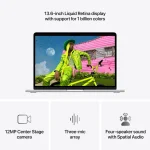 Apple MacBook Air 13.6" IPS Retina Display (M5-10-Core/16GB/512GB SSD/8-Core GPU) Silver (GR Keyboard) MDH74GR/A - Image 5