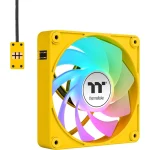 Thermaltake CT140 EX Reverse Blade Case Fan (1800rpm / 94.95cfm) με ARGB Φωτισμό και Σύνδεση 4-Pin PWM 3τμχ Bumblebee CL-F227-PL14BB-A - Image 4
