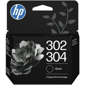 HP 302_304 Γνήσιο Μελάνι Εκτυπωτή InkJet Μαύρο (B7RT7AE)