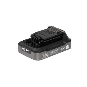 Black & Decker Μπαταρία Εργαλείου Λιθίου 18V με Χωρητικότητα 2Ah BDL2018S-XJ