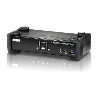 Aten 2-Port USB 3.0 4K DisplayPort KVMP Switch CS1922