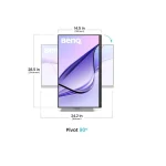 BenQ MA270S IPS HDR Monitor 27" 5120x2880 9H.LNYLA.TBE - Image 2