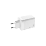 Troika Φορτιστής Χωρίς Καλώδιο GaN με Θύρα USB-A και Θύρα USB-C 35W Power Delivery Λευκός (Power Pull 35) CHA35/WH - Image 2