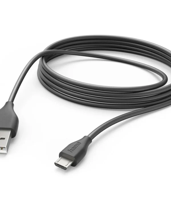 Cable Usb Hama Usb-a Microusb 3 M Black 002015880000