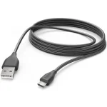 Cable Usb Hama Usb-a Microusb 3 M Black 002015880000 - Image 2