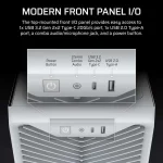 Corsair 3200D RS ARGB Gaming Midi Tower Κουτί Υπολογιστή Λευκό CC-9011345-WW - Image 7