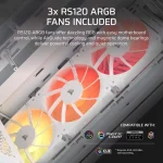 Corsair 3200D RS ARGB Gaming Midi Tower Κουτί Υπολογιστή Λευκό CC-9011345-WW - Image 10
