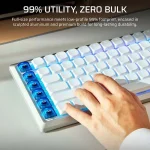 Corsair Vanguard 99 Ασύρματο Gaming Μηχανικό Πληκτρολόγιο με Corsair OPX διακόπτες και RGB φωτισμό (Αγγλικό US) Λευκό CH-91H901B-NA - Image 9