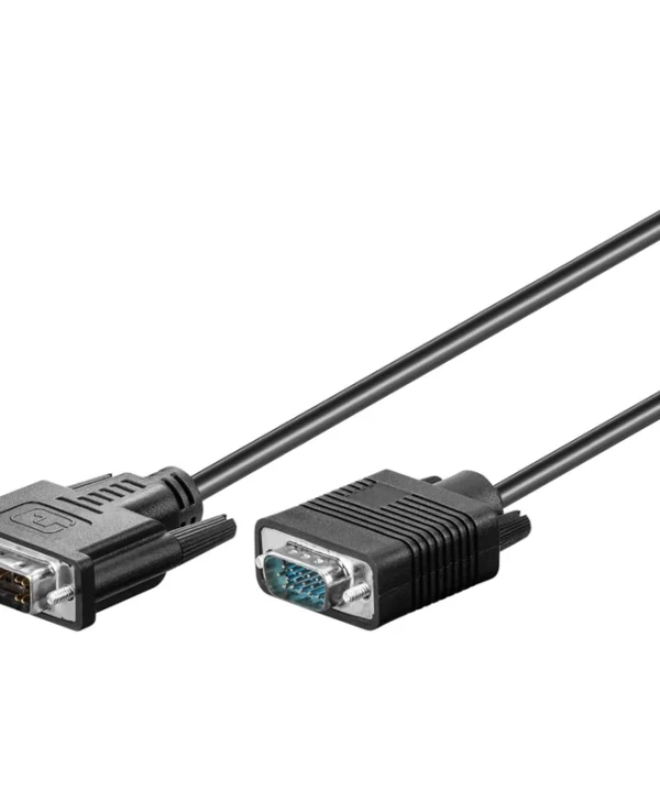 Goobay Cable DVI-I male - VGA male 2m (50990)
