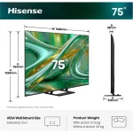 Hisense Smart Τηλεόραση 75" 4K UHD Mini LED E8S HDR (2025) 75E8S - Image 7