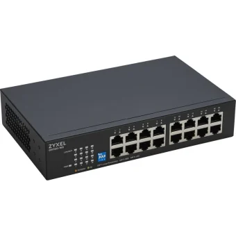 Zyxel GS1100-16S Unmanaged L2 Switch με 16 Θύρες Gigabit (1Gbps) Ethernet GS1100-16S-EU0101F