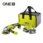 Ryobi R18AG-140S Τροχός 115mm Μπαταρίας 18V Solo 5133004301 - Image 3