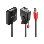 Lindy Μετατροπέας USB-A / VGA male σε DVI-D female (38184) - Image 2