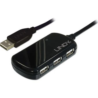 Lindy Hub 4 Θυρών USB 2.0 με σύνδεση USB-A 1101578