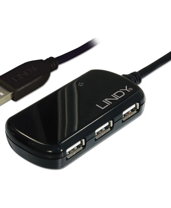 Lindy Hub 4 Θυρών USB 2.0 με σύνδεση USB-A 1101578