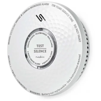 Nedis Smoke Carbon Monoxide Detector DTCTCS10WT