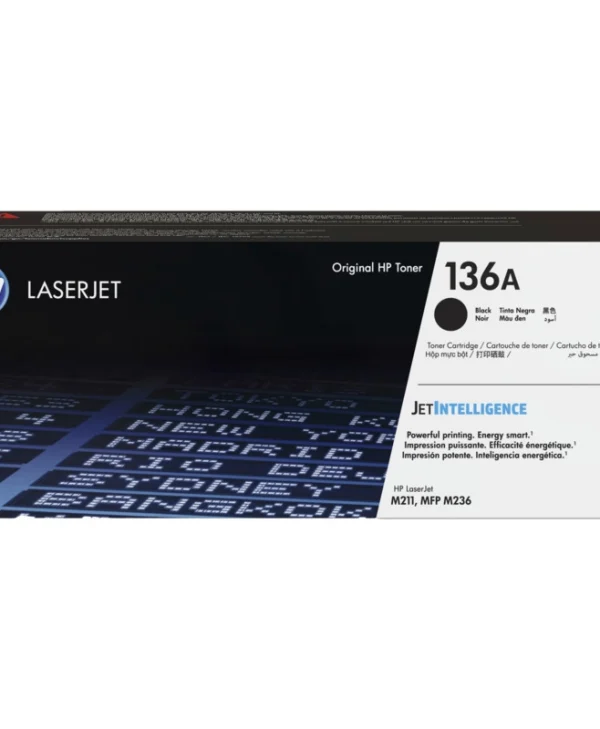 HP 136A Γνήσιο Toner Laser Εκτυπωτή Μαύρο 1150 Σελίδων W1360A