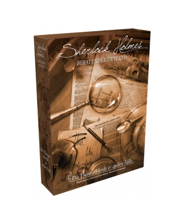 Asmodee Sherlock Holmes Consulting Detective: The Thames Murders & Other Cases (GER) SCOD0037