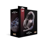 Lexip Madara “Destruction” Ασύρματο Over Ear Gaming Headset με σύνδεση 3.5mm / Bluetooth Καφέ for Nintendo Switch / PC / PS4 / PS5 / XBOX TSXLXHS0003 - Image 5