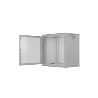 Lanberg Επιτοίχια Καμπίνα Rack 12U Γκρι WF01-6412-23S