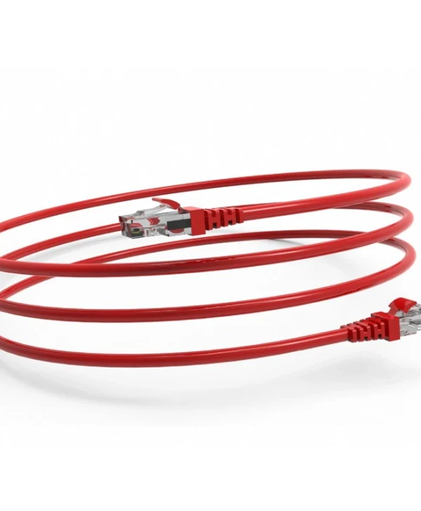 Inca U/UTP Cat.6 (Gigabit) Καλώδιο Δικτύου Ethernet 0.5m Κόκκινο ICAT6-0,50K