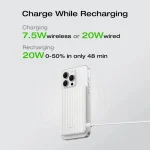 EcoFlow Rapid Power Bank 5000mAh 7.5W Λευκό EF-RAPIDQI1-5K-W-EU - Image 9