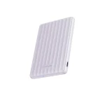 EcoFlow Rapid Power Bank 5000mAh 7.5W με Θύρα USB-C Μωβ EF-RAPIDQI1-5K-VT-EU