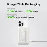 EcoFlow Rapid Power Bank 10000mAh 7.5W Λευκό EF-RAPIDQI1-10K-W-EU - Image 7