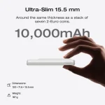 EcoFlow Rapid Power Bank 10000mAh 7.5W Λευκό EF-RAPIDQI1-10K-W-EU - Image 8
