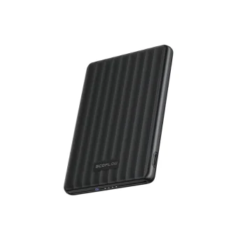 EcoFlow Rapid Power Bank 5000mAh 7.5W με Θύρα USB-C Μαύρο EF-RAPIDQI1-5K-B-EU