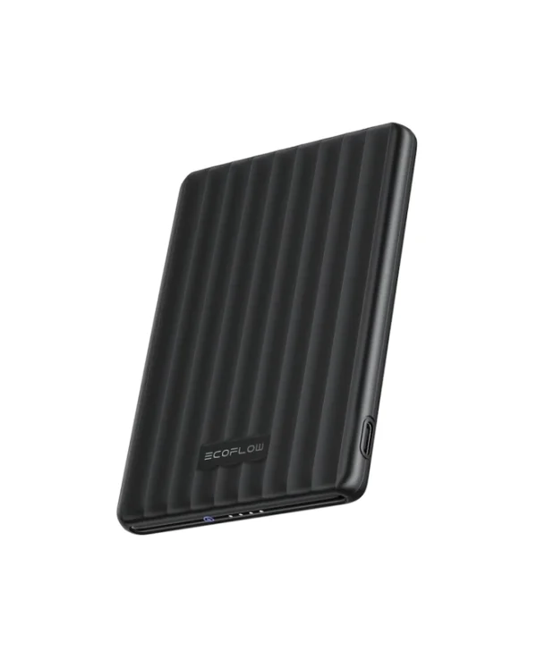 EcoFlow Rapid Power Bank 5000mAh 7.5W με Θύρα USB-C Μαύρο EF-RAPIDQI1-5K-B-EU