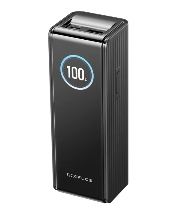 EcoFlow RAPID Power Bank 25000mAh 170W με Θύρα USB-A και Θύρα USB-C Μαύρο EF-RAPID25K140W-B-EU
