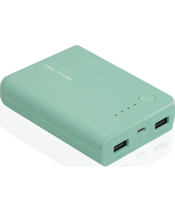 RealPower PB-10k 10000mAh Τιρκουάζ 197583
