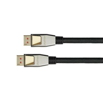 Python Cable DisplayPort male - DisplayPort male 0.5m Μαύρο (DP20-PY005)