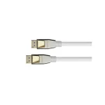 Python Cable DisplayPort male - DisplayPort male 2m Λευκό (DP20-PY020W)