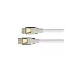 Python Cable DisplayPort male - DisplayPort male 2m Λευκό (DP20-PY020W) - Image 2