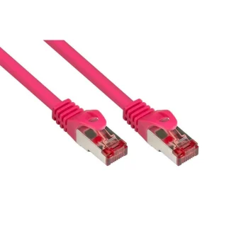 Alcasa S/FTP Cat.6 (Gigabit) Καλώδιο Δικτύου Ethernet 1.5m Μωβ 8060-015M