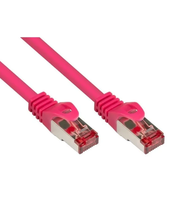 Alcasa S/FTP Cat.6 (Gigabit) Καλώδιο Δικτύου Ethernet 1.5m Μωβ 8060-015M