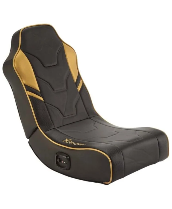 X-Rocker Shadow 2.0 Καρέκλα Gaming Δερματίνης Μαύρο / Χρυσό 5132201