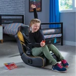X-Rocker Shadow 2.0 Καρέκλα Gaming Δερματίνης Μαύρο / Χρυσό 5132201 - Image 3