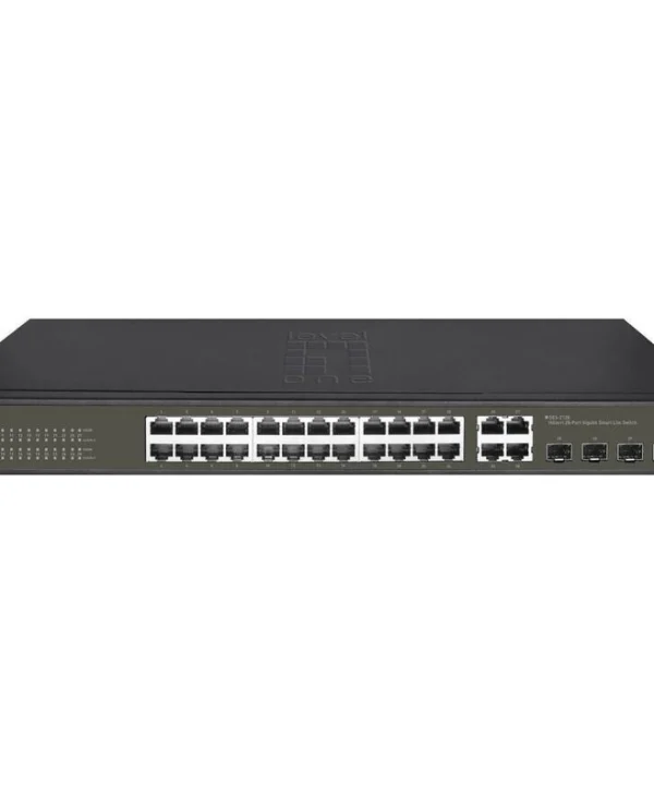 Level One GES-2128 Hilbert Managed L2 Switch με 24 Θύρες Gigabit (1Gbps) Ethernet και 4 SFP Θύρες