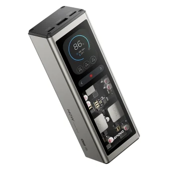 Lenovo Power Bank 20000mAh 140W με Θύρα USB-A και 2 Θύρες USB-C Γκρι G0A3140WWW
