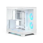 Fractal Design Pop 2 Gaming Midi Tower Κουτί Υπολογιστή με Πλαϊνό Παράθυρο και RGB Φωτισμό Λευκό FD-C-POV2A-03 - Image 2
